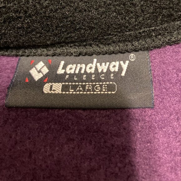 MN Vikings fuzzy zip-up vest - size L - Picture 5 of 8